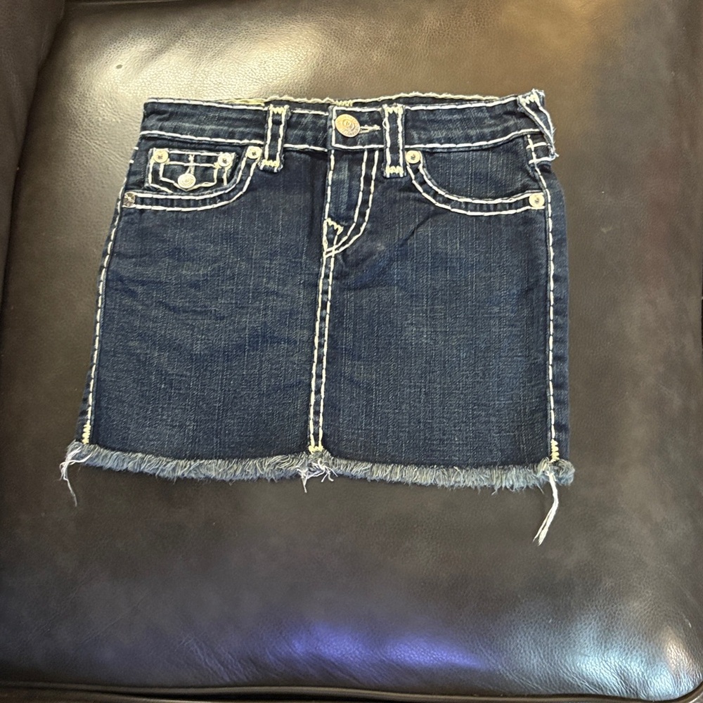 Denim Mini Skirt